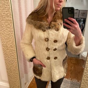 REAL fur coat/ SOLD